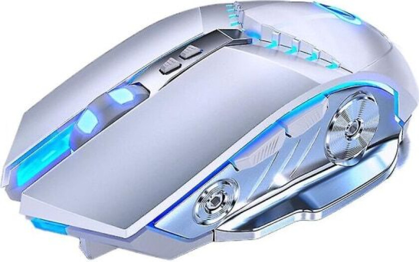 Spillmus for Gaming, Trådløs Datamus, Ergonomisk Optisk Mus, Mekanisk