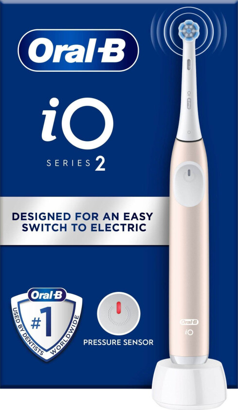 iO2 elektrisk tannbørste 612265 (Calm Pink)