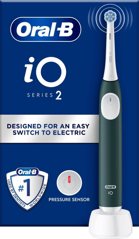 iO2 elektrisk tannbørste 612364 (Forest green)