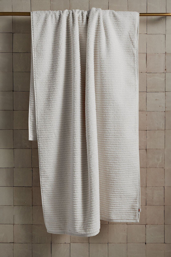 Badehåndkle Supersoft 90x180 cm, Hvit