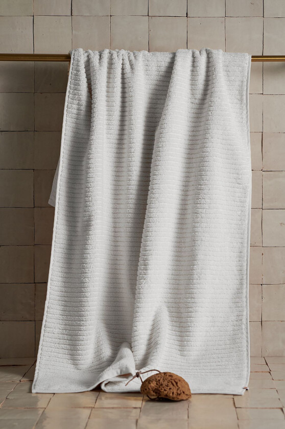 Badehåndkle Supersoft 70x140 cm, Hvit
