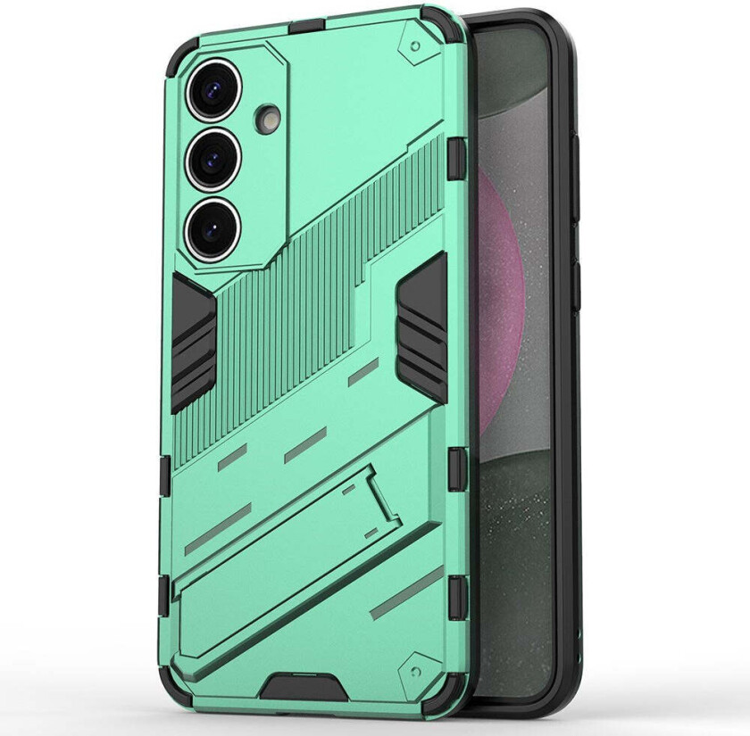 Håndverker Deksel m. Kickstand - Samsung Galaxy S25 - Grønn