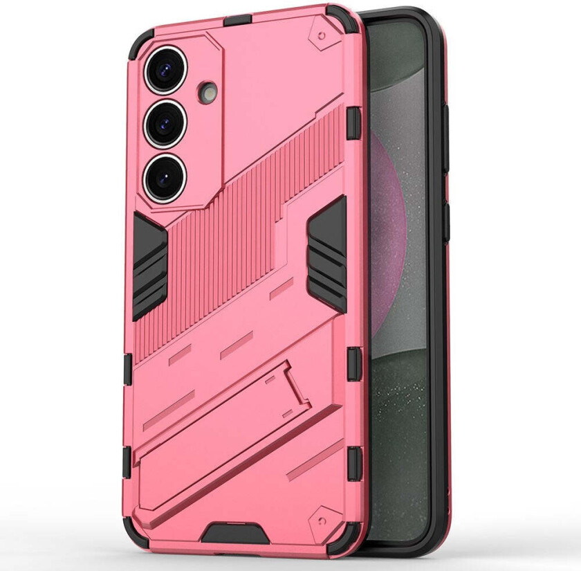 Håndverker Deksel m. Kickstand - Samsung Galaxy S25 - Rosa