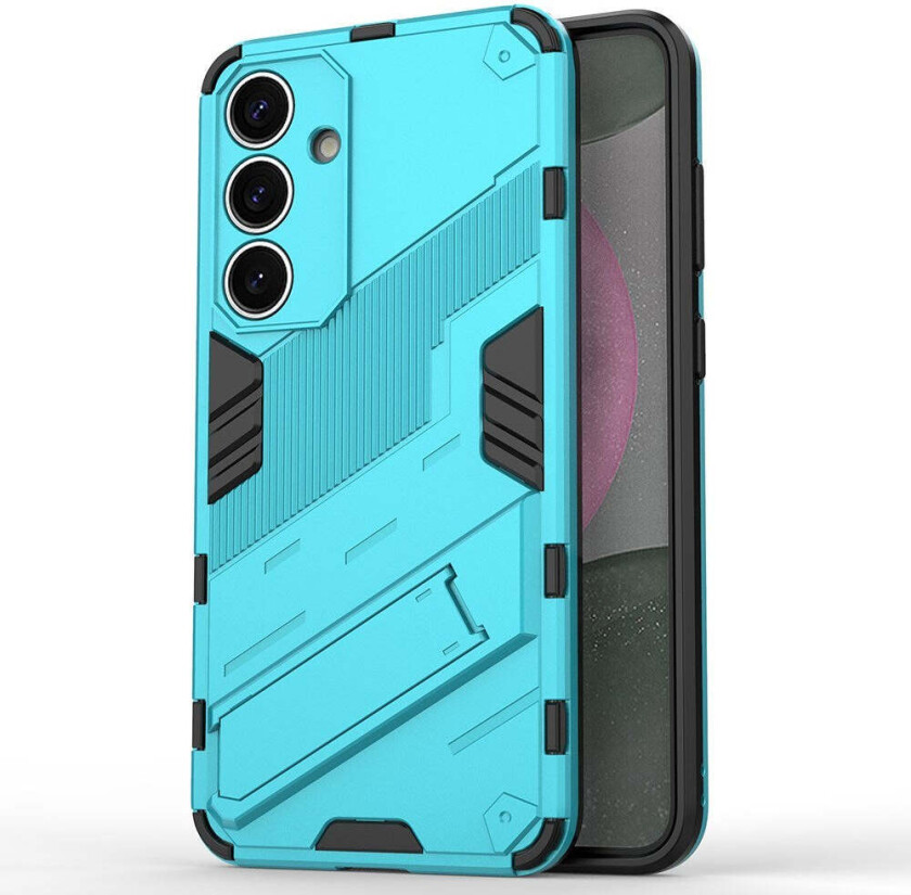 Håndverker Deksel m. Kickstand - Samsung Galaxy S25 - Blå