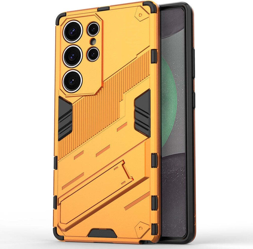 Håndverker Deksel m. Kickstand - Samsung Galaxy S25 Ultra - Oransje