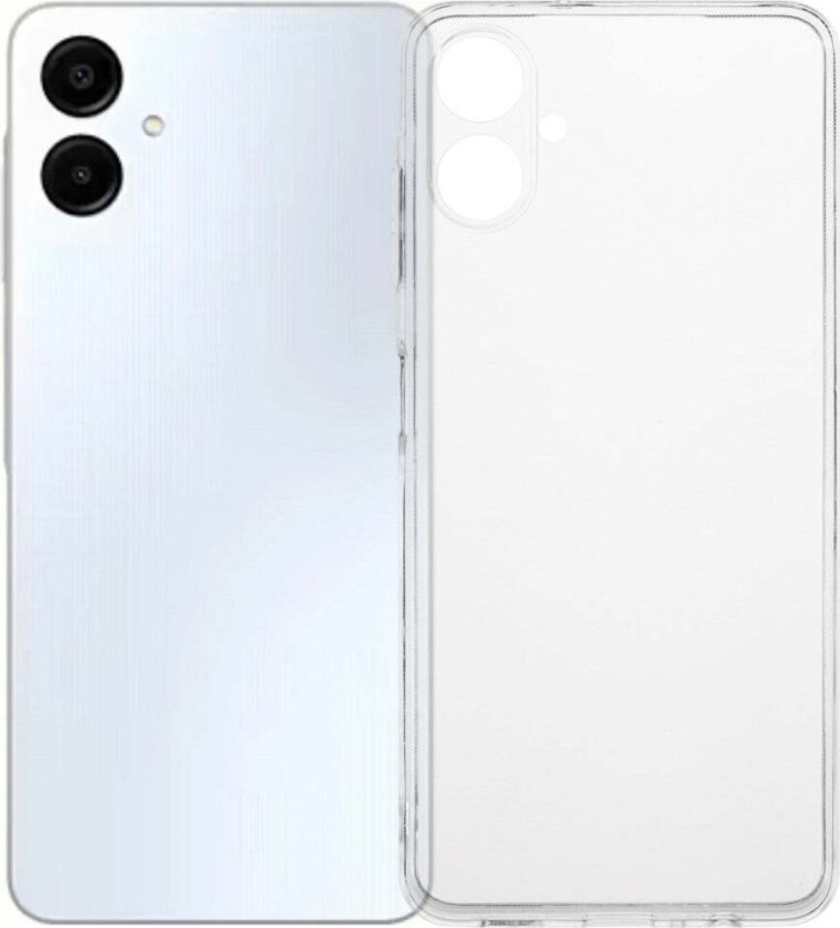 Samsung Galaxy A06 Fleksibelt Plast Deksel - Gjennomsiktig