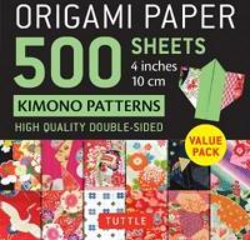 Origami Paper 500 sheets Kimono Patterns 4' (10 cm)