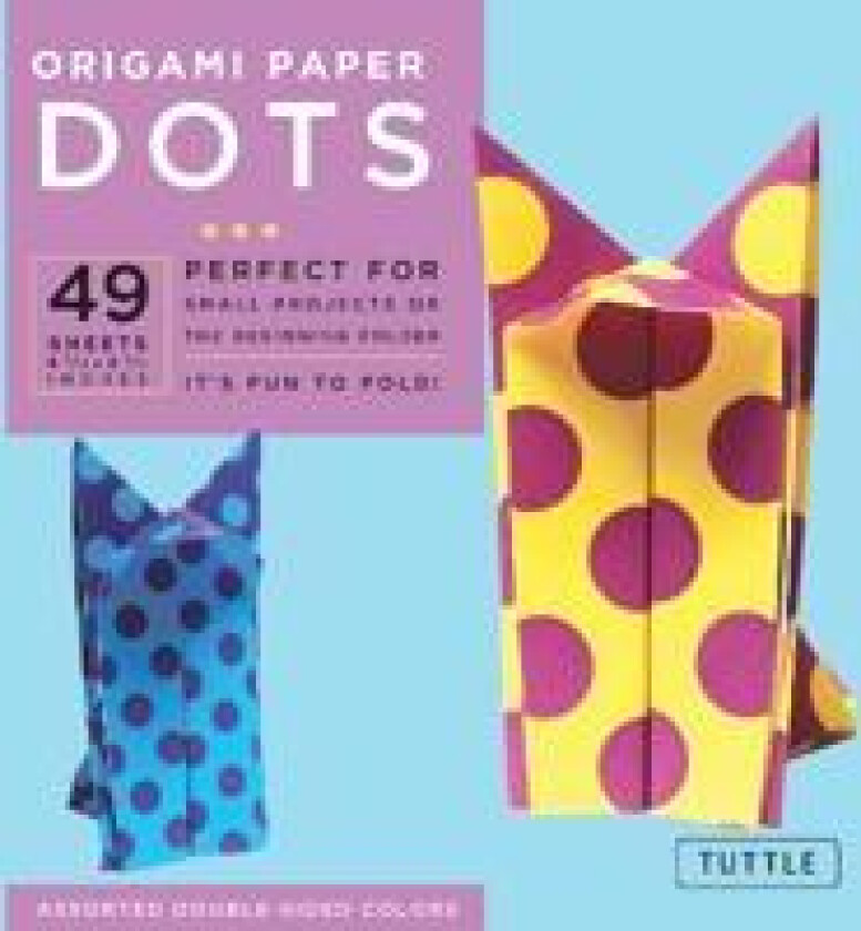 Origami Paper - Dots - 6 3/4' - 49 Sheets