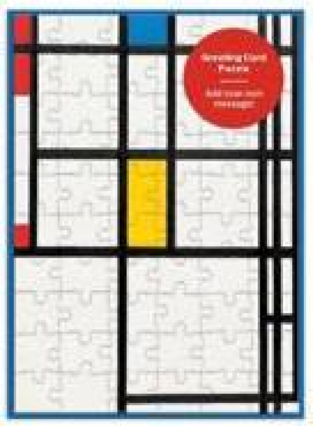 MoMA Mondrian Greeting Card Puzzle