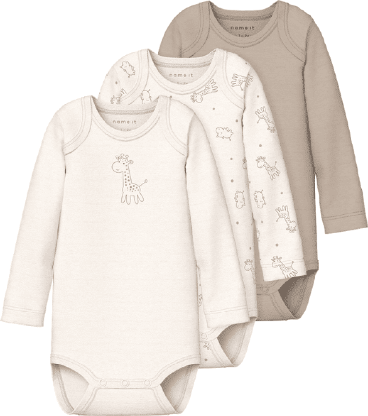 Bilde av Name It Nbnbody 3-pack body, Jet Stream