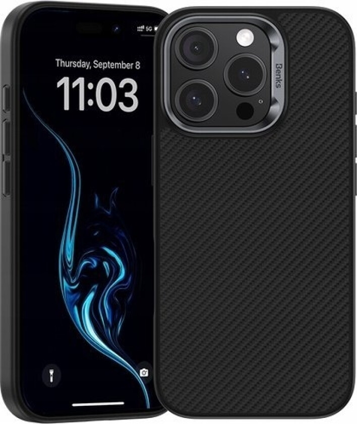 Etui Magclap Magsafe Armorpro Kevlar Case 600D Apple Iphone 16 Pro