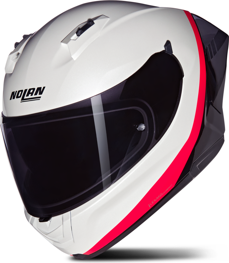 Helhjelm N60-6 Sport Perle-Svart-Oransje