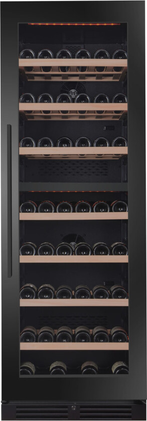 Oppbevaring 170 dobbel sone svart - Vinskap