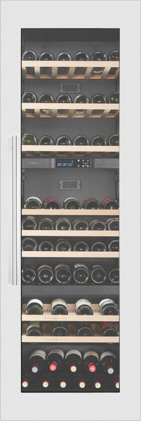 Kjøkken innebygd 180 trippelzon rostfri - Vinskap