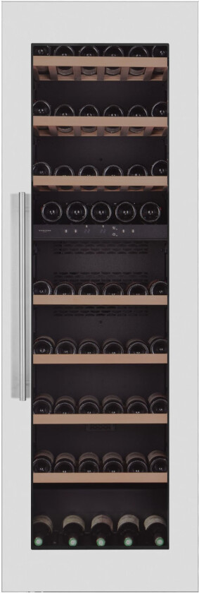 Kjøkken innebygd 180 dubbelzon rostfri - Vinskap