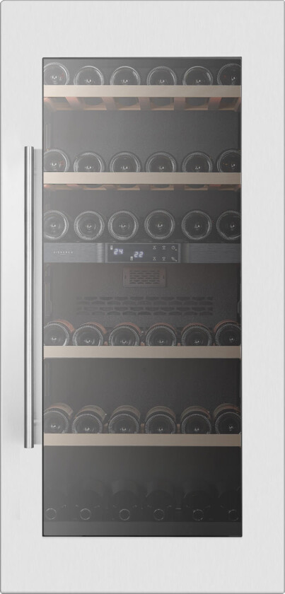 Kjøkken innebygd 130 dubbelzon rostfri - Vinskap