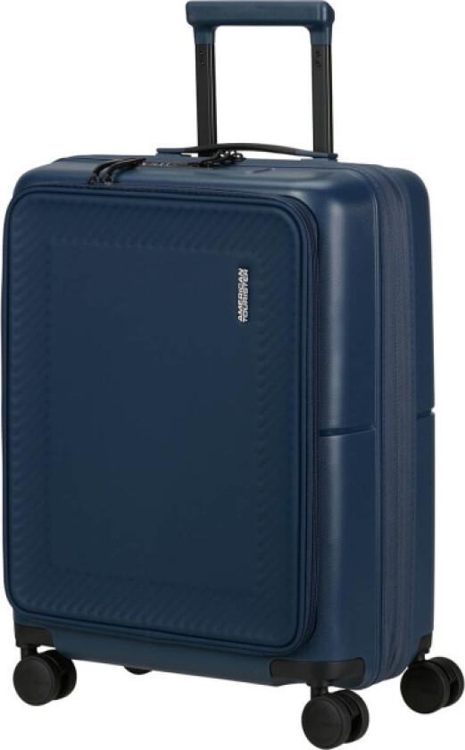 Koffert DashPop Spinner 55/23 Front Pocket Laptop Midnight Blue