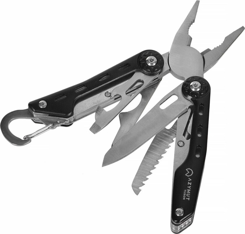 Azymut Turon multiverktøy m/hylster (10 funksjoner)