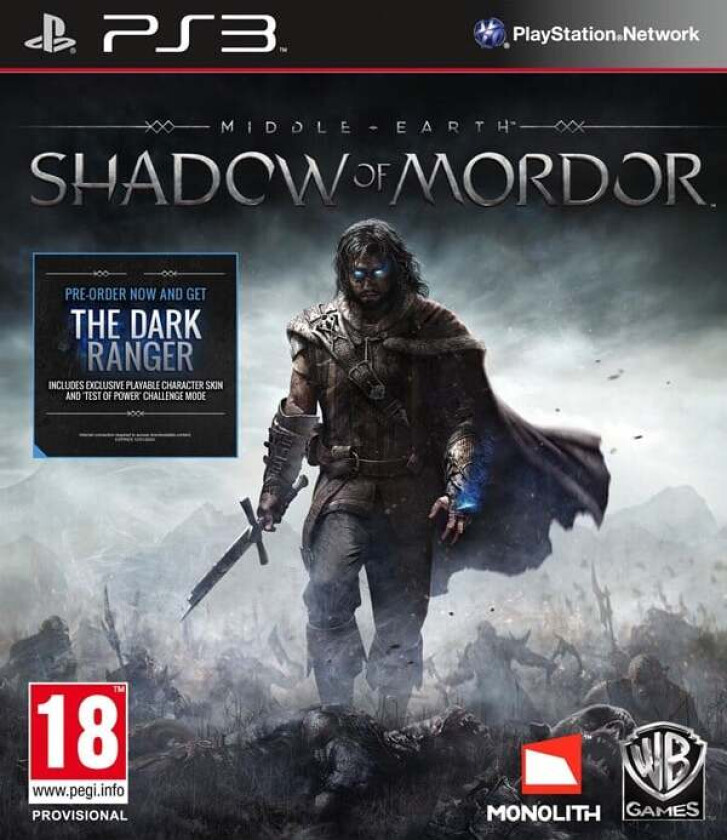 Middle-Earth: Shadow of Mordor - Sony PlayStation 3 - Action