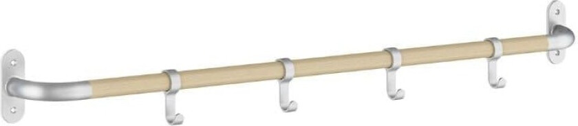 Hallway Kroklist 4-kroker Bøk/grå