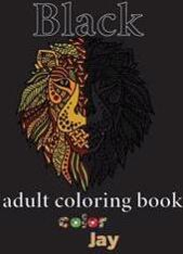 Black Adult Coloring Book