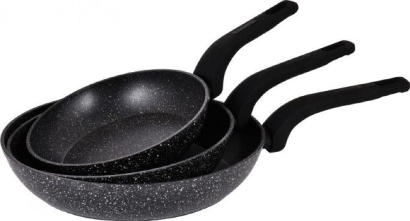 Klausberg Stekepanne 20 24 28 Cm 3 Stk.