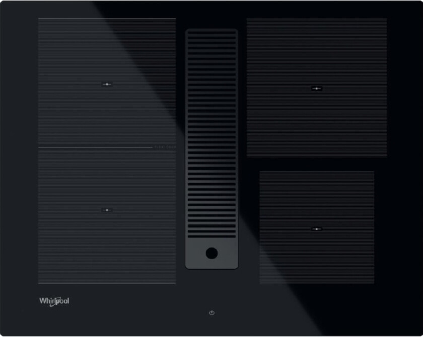 Whirlpool Wvh 1065B F Kit, Svart, Inbyggd, 65 Cm, Induktionshäll Med Zon, Glass-Keramisk, 4 Zone(S)