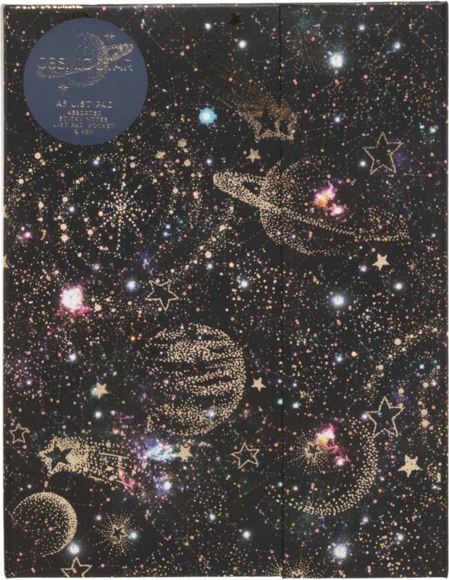 List pad notatbok A5 m/penn Cosmic