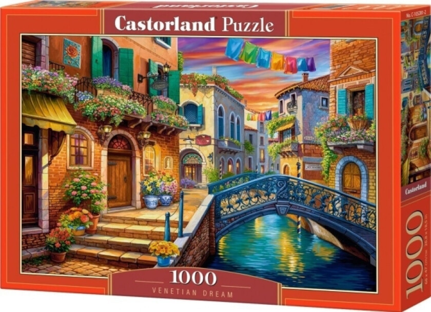 Puslespill 1000 Venetian Dream