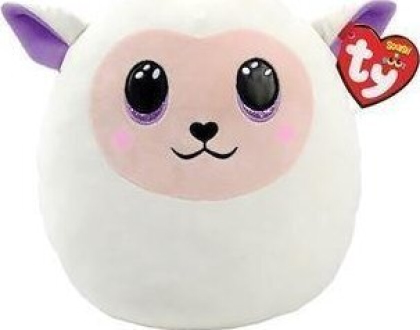 Ty Squish-A-Boos Fluffy Biay Baranek 22 Cm