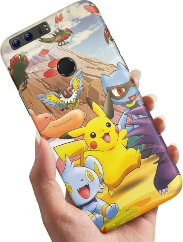 Huawei Honor 8 - Deksel/Mobildeksel Pokemon