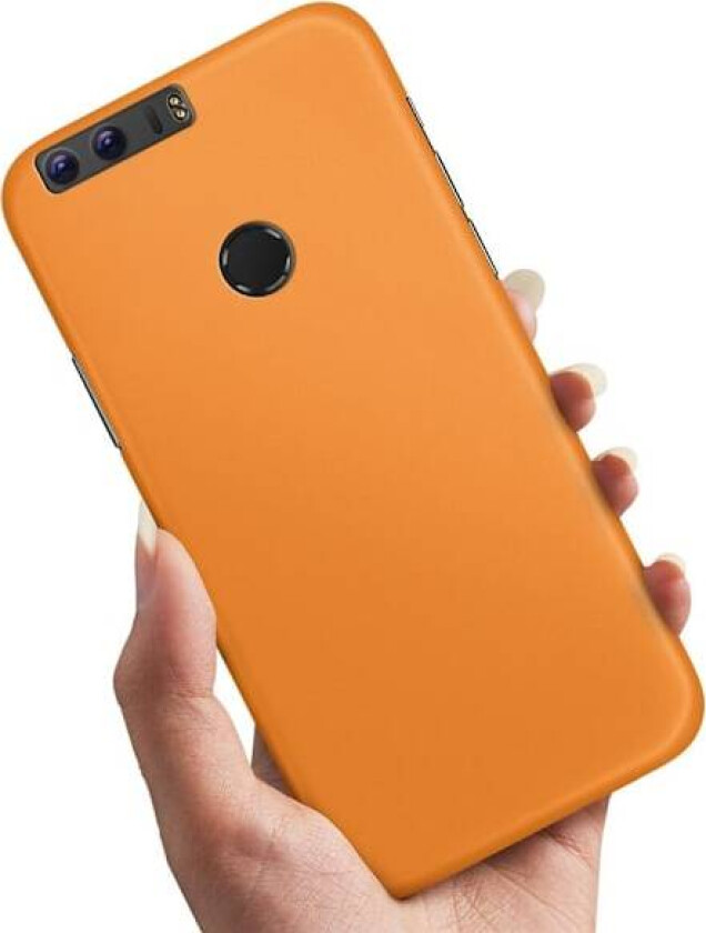 Huawei Honor 8 - Deksel/Mobildeksel Oransje Orange