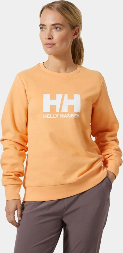 Women’s HH® Logo Crew Sweatshirt 2.0 Rosa M HvitM