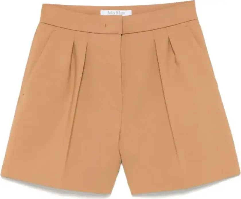 Dame, Shorts, Brun, XS