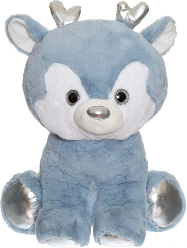 Kosedyr 65 cm Rådyr, Blågrønn - Kosedyr - Polyester