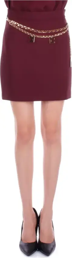 Dame, Skjørt, Rød, M