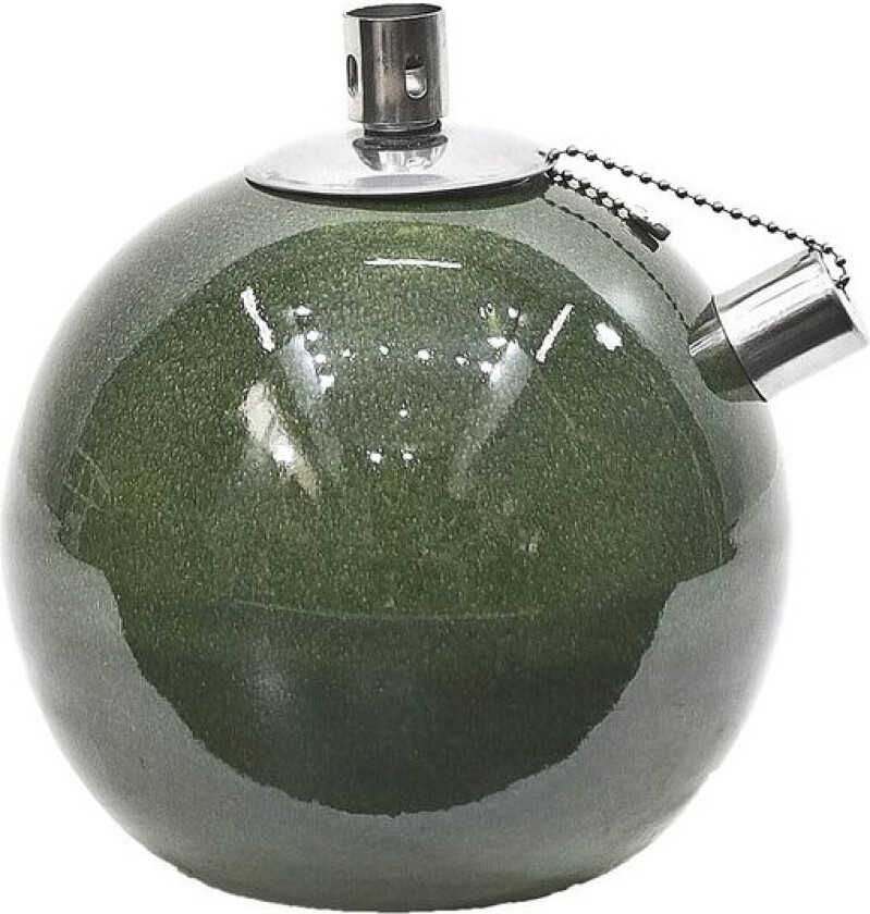 Elda oljelampe 15 cm irish green