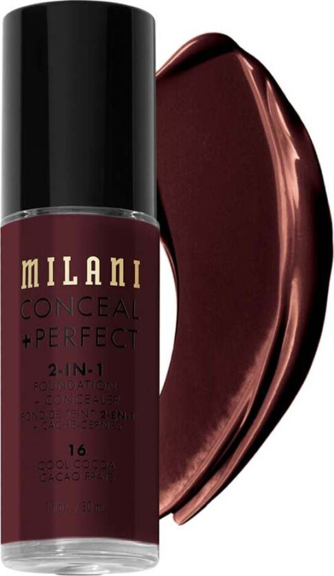 Milani Conceal & Perfect Liquid Foundation, 30 ml Foundation