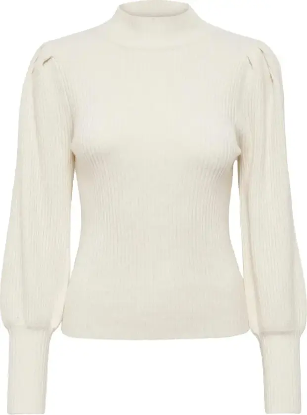 Dame, Strikkevarer, Beige, S