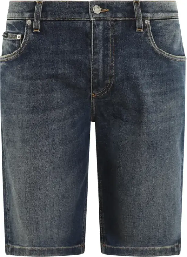 Herre, Shorts, Blå, S