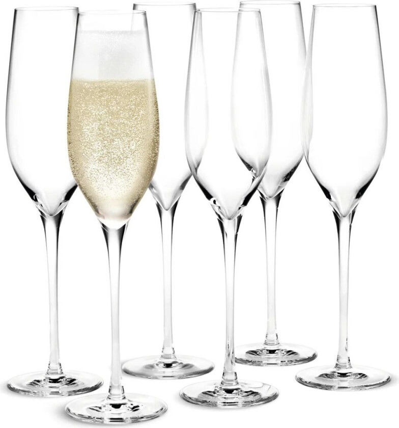 Cabernet champagneglass 29 cl 6-pakning Klar ​ ​