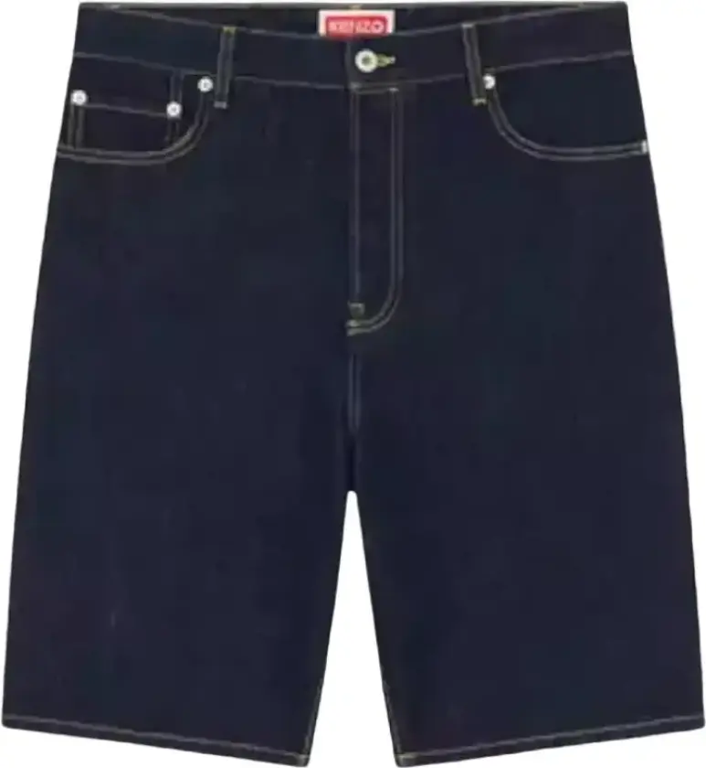 Herre, Shorts, Blå, W34