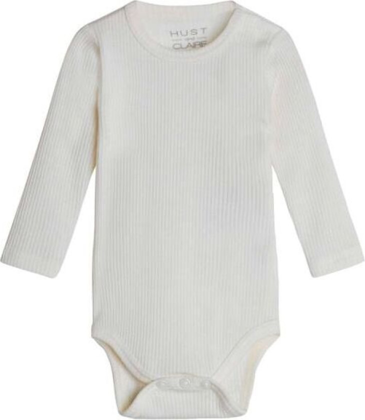 Hust & Claire Berry ribb body i ull, ecru