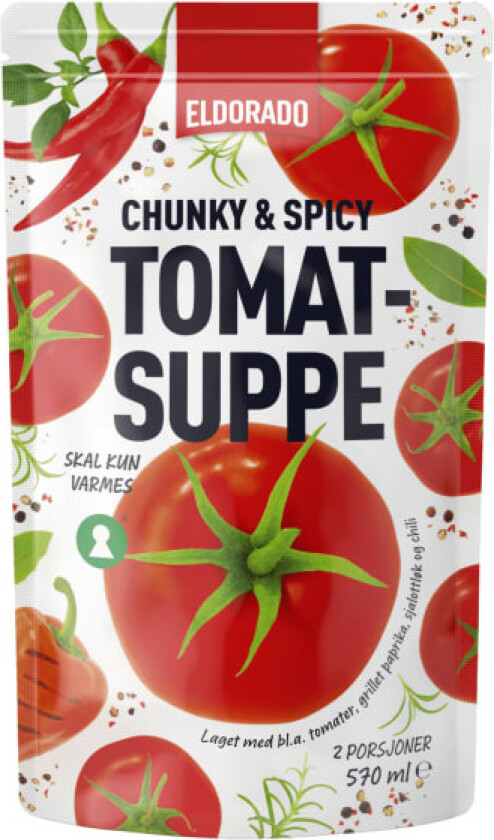 Tomatsuppe Spicy 570ml
