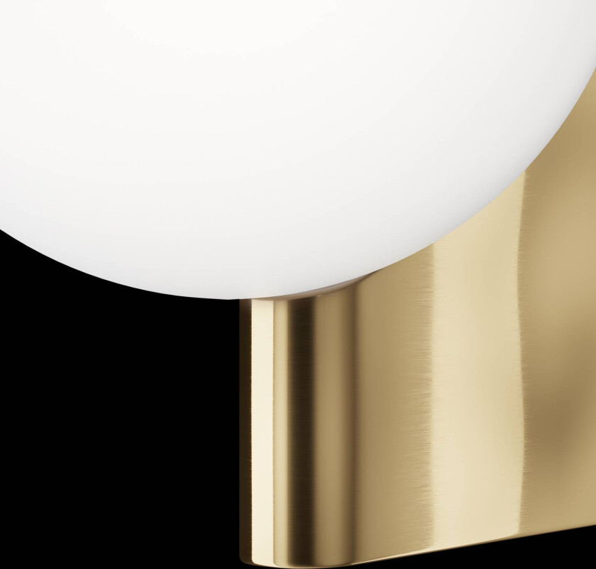 vegglampe Avant-garde messing glass/metall høyde 30 cm