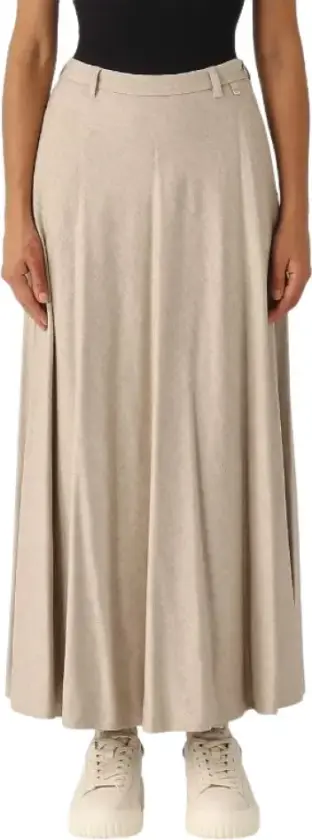 Dame, Skjørt, Beige, M