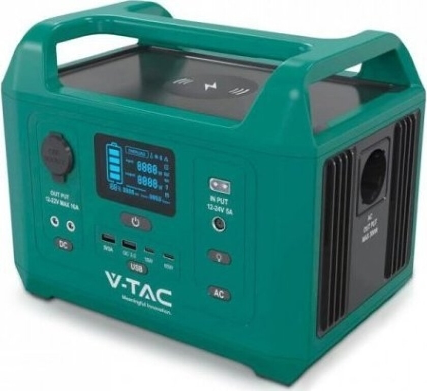 V-Tac Magazyn Bank Energii V-Tac Generator M3 Powerbank 288Wh 300W (500W Max) Lifepo4