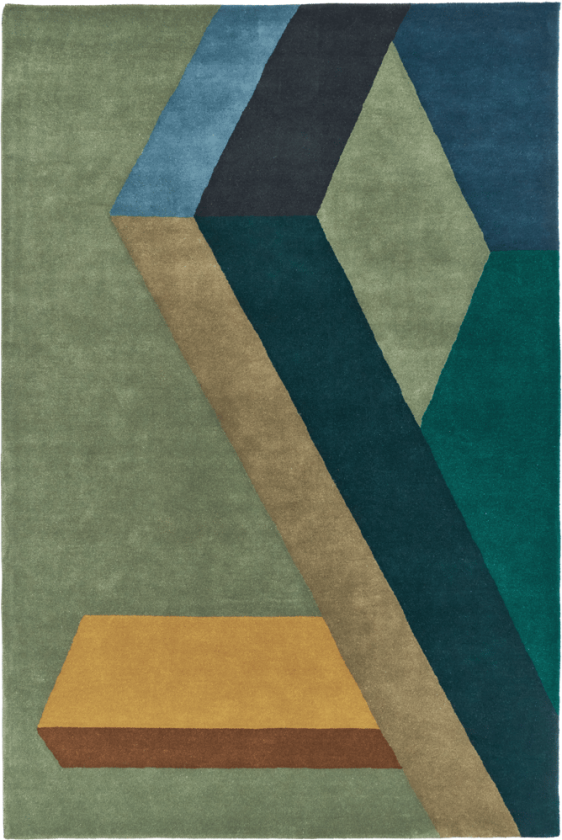 ASPEKT ullteppe Pavilion Petroleum 250x350 cm