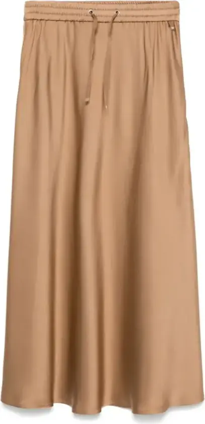 Dame, Skjørt, Brun, M