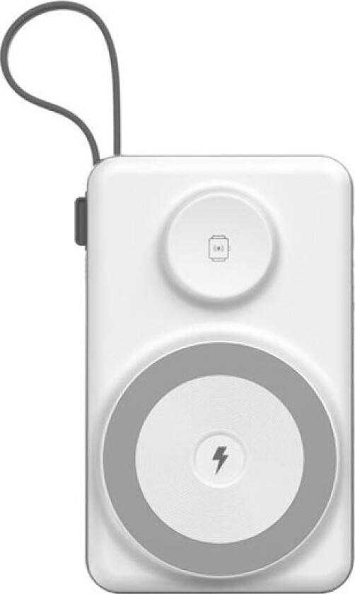 Powerbank B695 10000mAh LED (gray) Nødlader - Grey - 10000 mAh